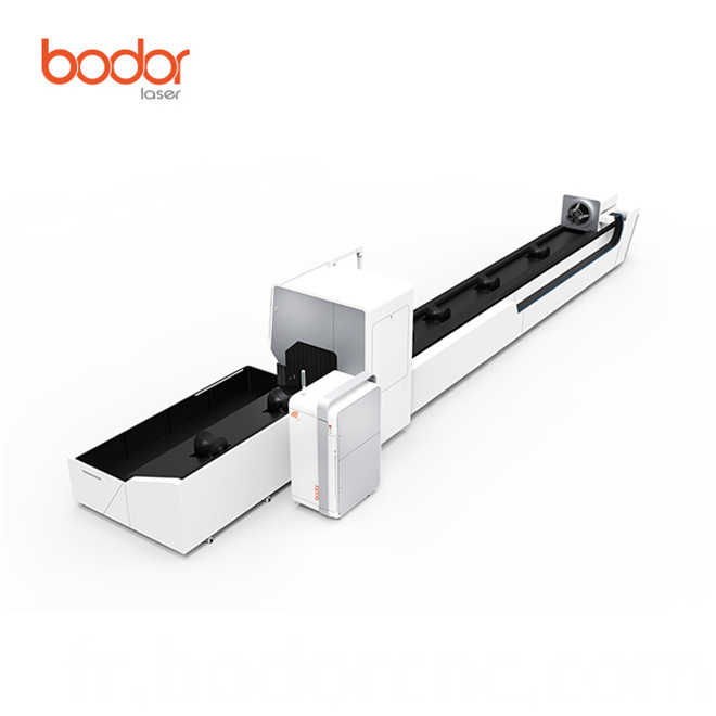 Machine de découpe laser à fibres métalliques Metal tube fiber laser cutting machine